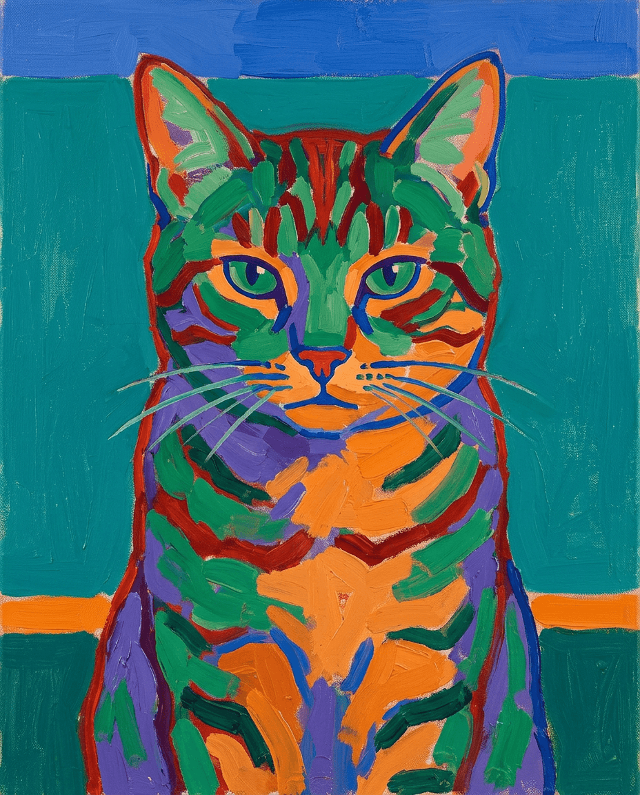 Chat Fauvisme