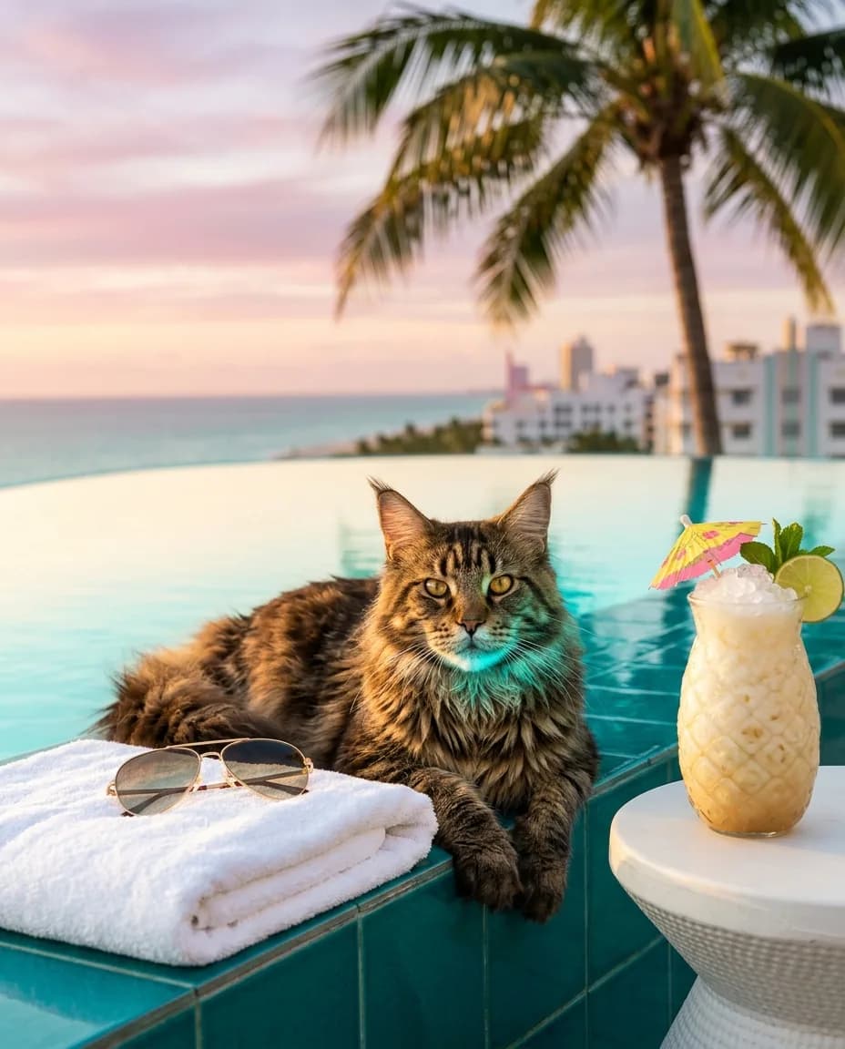 Chat Influenceur Miami