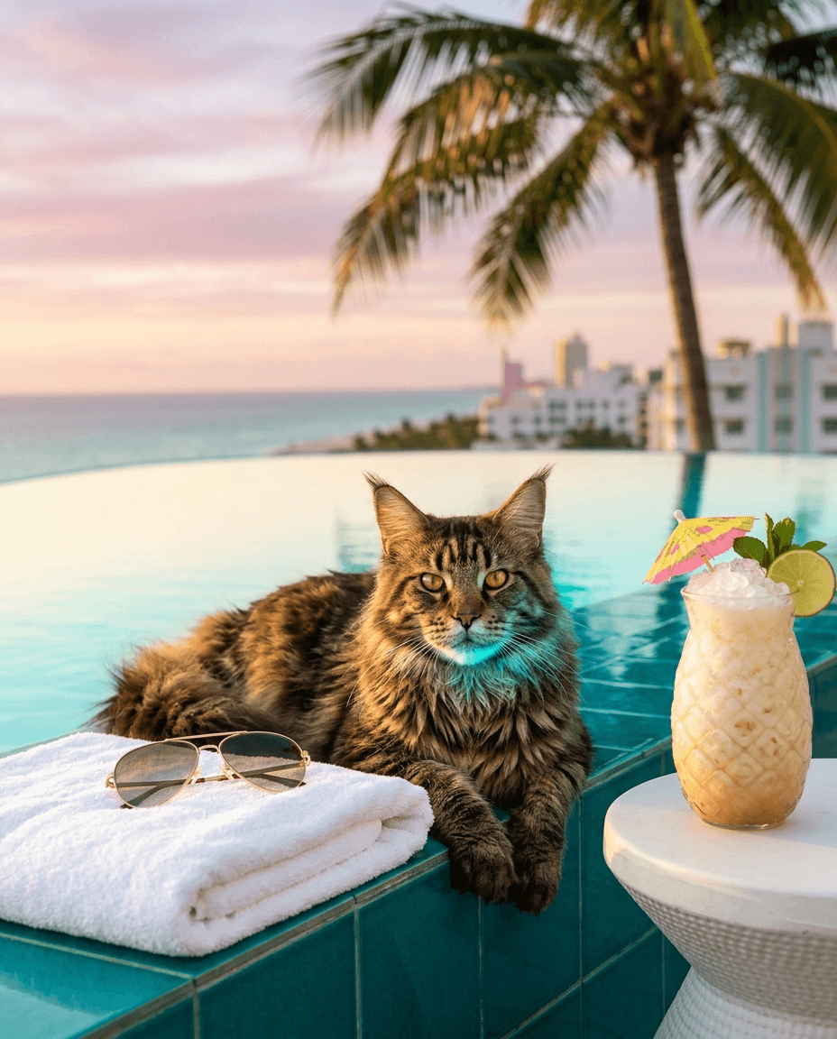 Chat Influenceur Miami