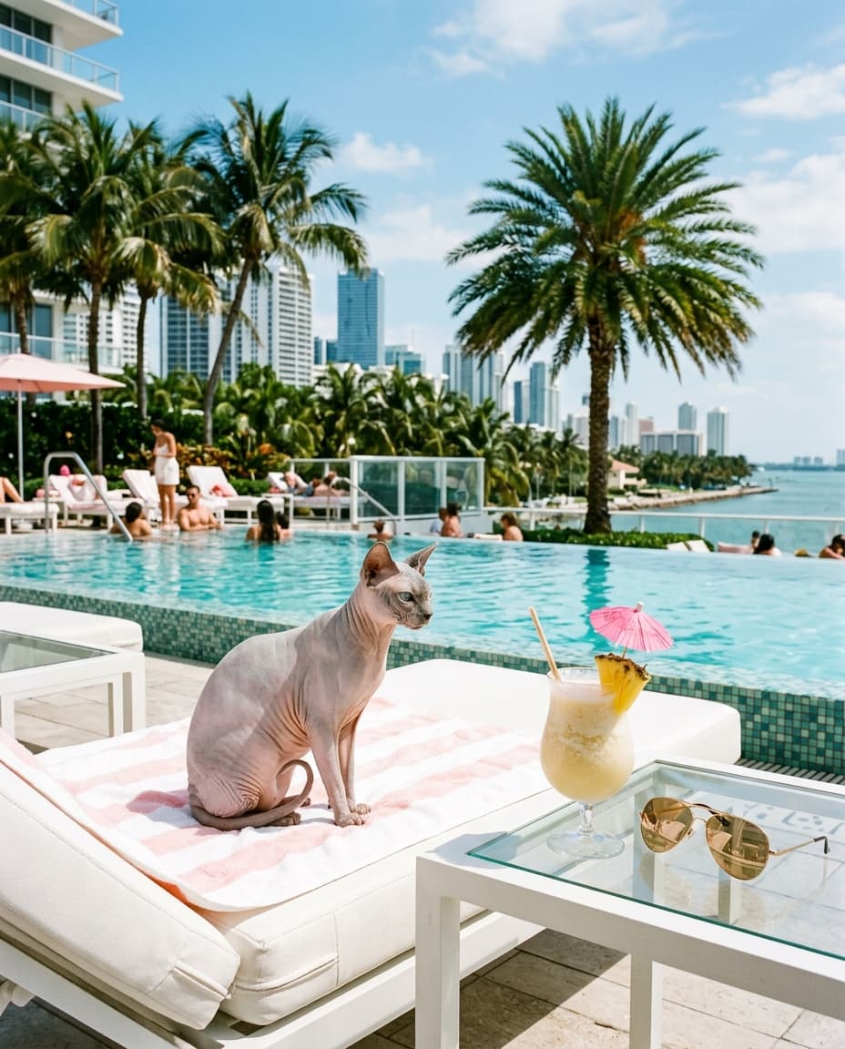 Chat Influenceur Miami