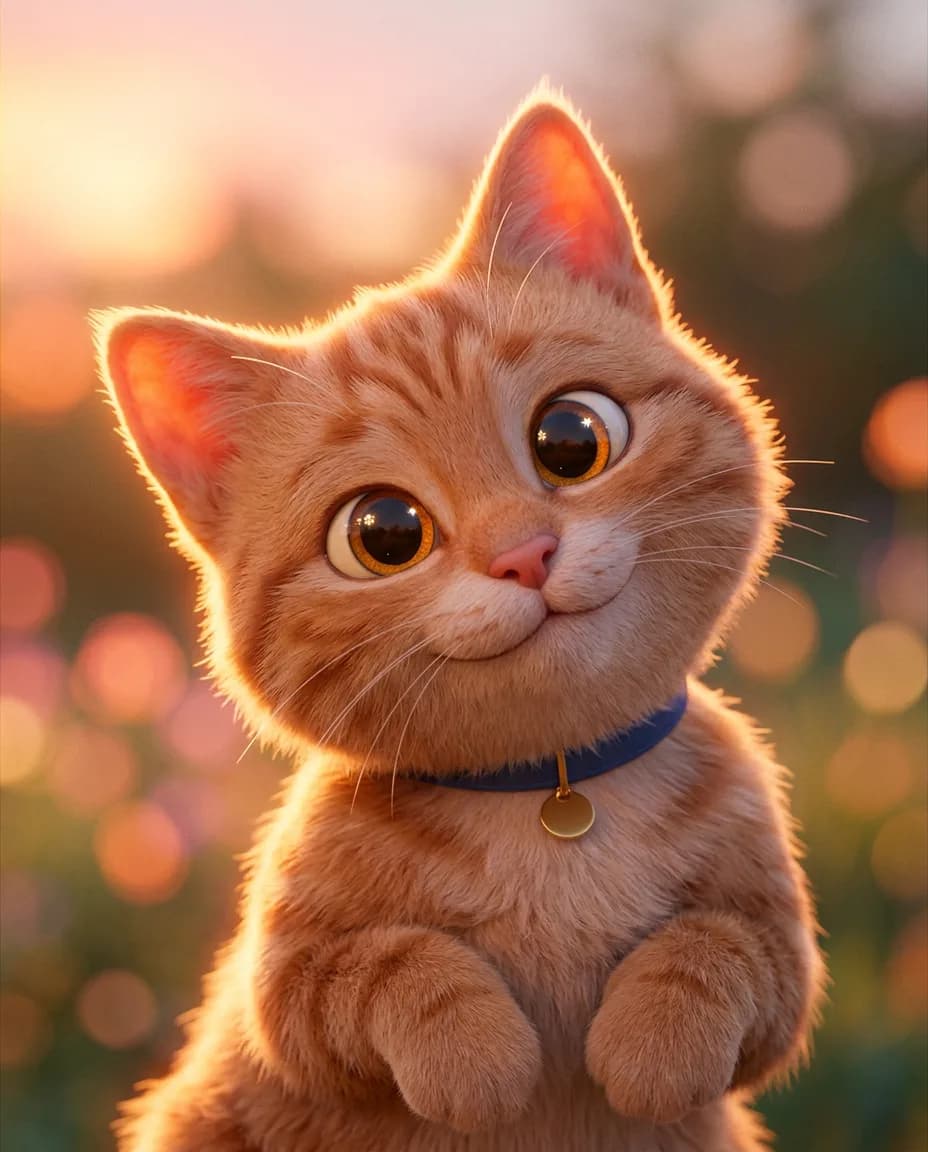 Portrait Munchkin en style Animation 3D studio