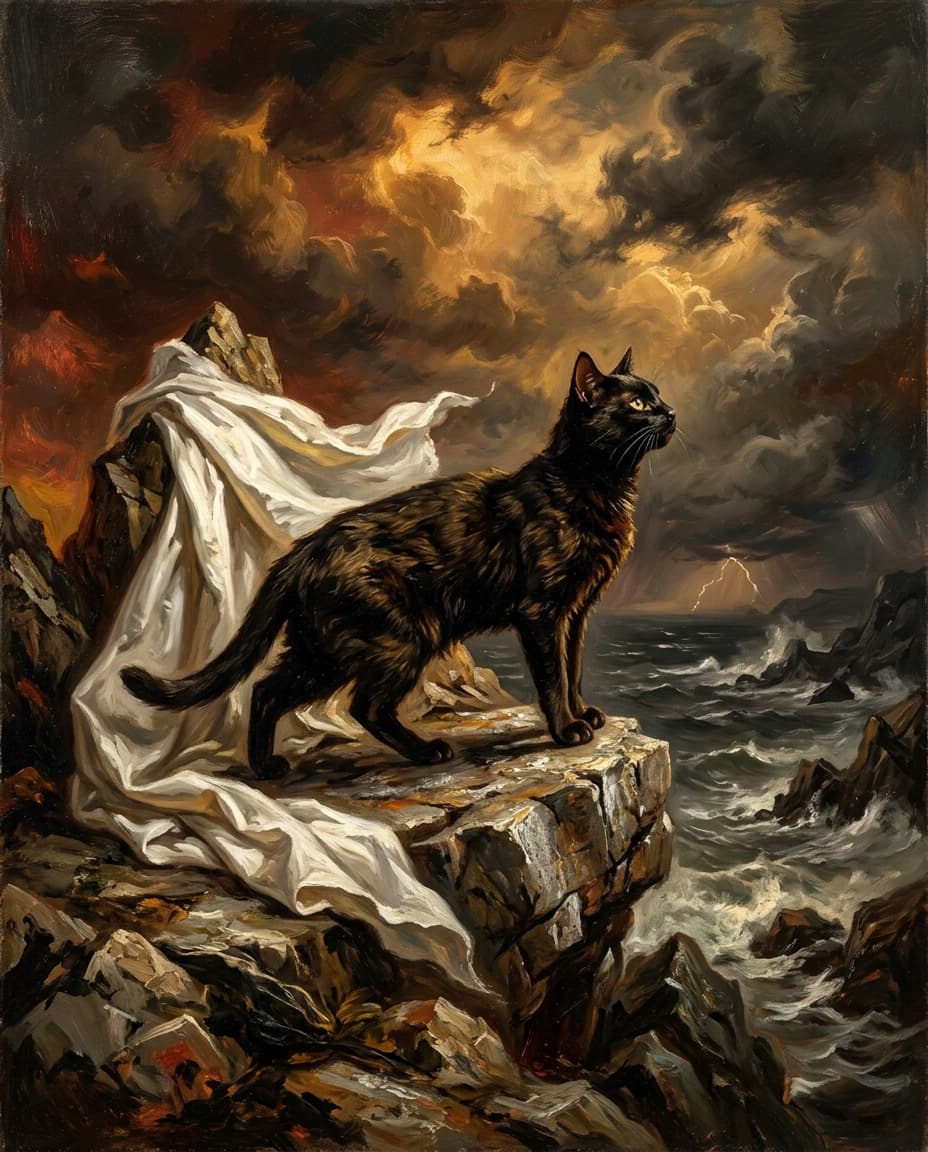 Chat Romantisme francais